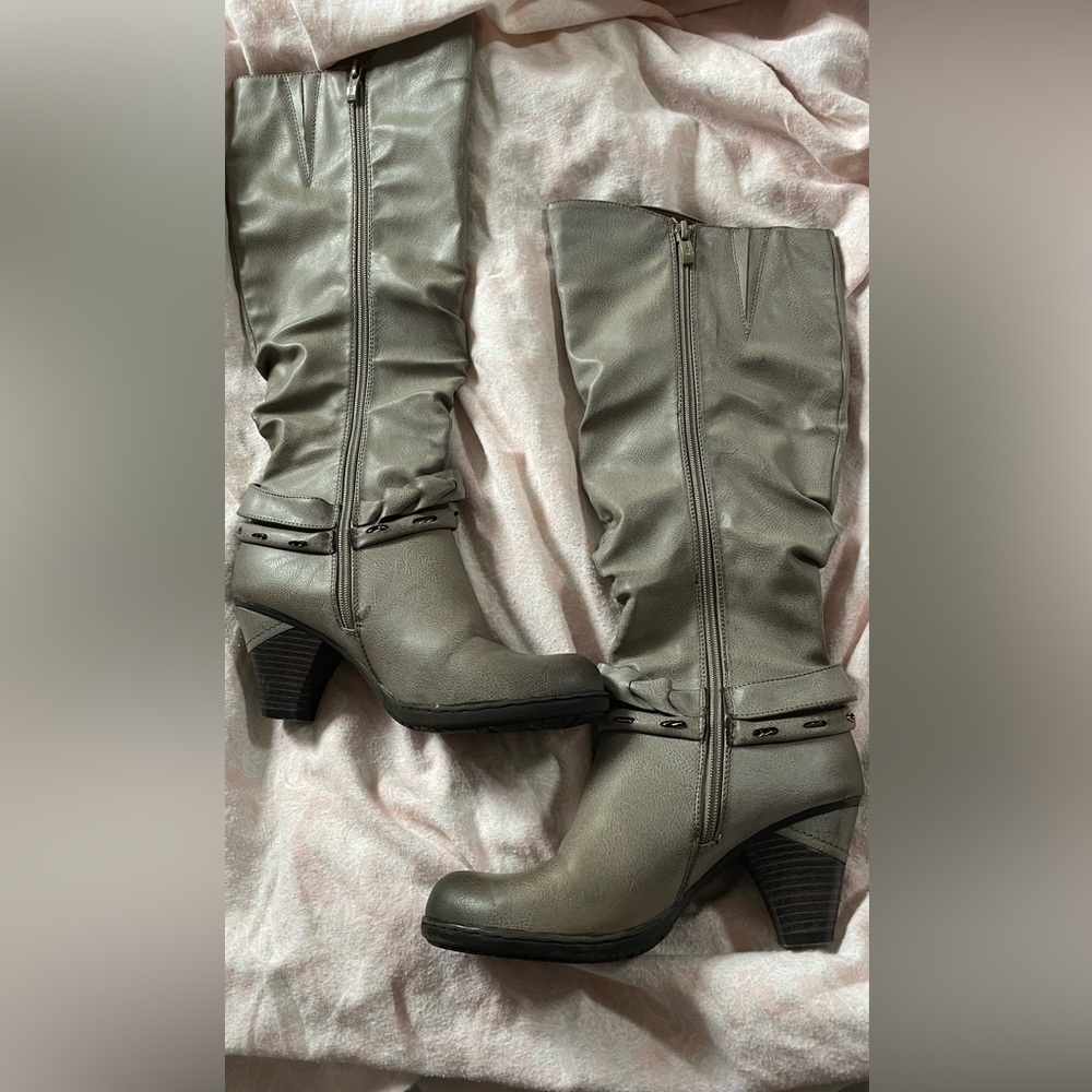 Vangelo grey Heeled Boots for Women
